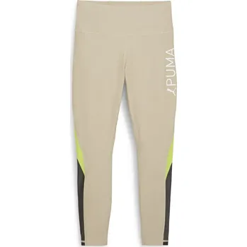 Dámské legíny Dámské Legíny 7/8 PUMA PUMA FIT EVERSCULPT MESH FASHION HW 7/8 52479890 – Béžová XS