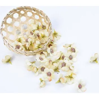 Svatební dekorace Umělé květiny | svatební dekorace, 50 ks | 100ks - Krémová,50 kusů