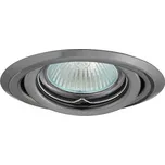 Svítidlo podhledové kruhové výklopné CT-2115-GM ARGUS o95mm chrom čern