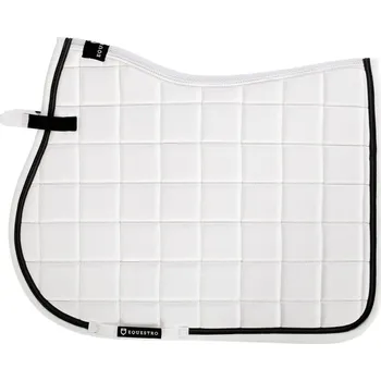 EQUESTRO Skoková podsedlová dečka Elegance EQUESTRO, White