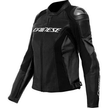 Moto bunda Dainese RACING 4 LADY JACKET PERF.BLACK/BLACK vel. 40