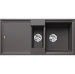 Kuchyňský dřez Blanco Adira 6 S Šedá skála, s mřížkou a miskou 527603