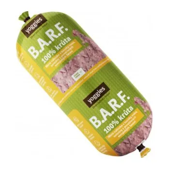Krmivo pro psa B.A.R.F. 100% krůta s probiotiky 1300g Yoggies s.r.o. YO374