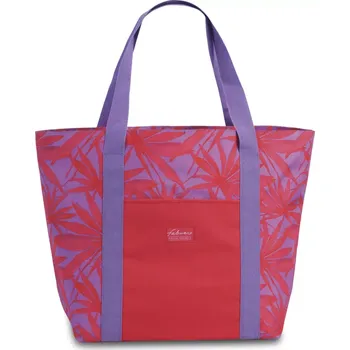 Plážová taška Plážová taška červená Fabrizio Summer 50428 - Prostorná, lehká a stylová. Perfektní na pláž, bazén i nákupy | Cooltovka.cz