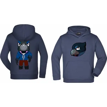 Chlapecká mikina Mikina Crow Brawl Stars Velikost: 110/116 - 5/6let