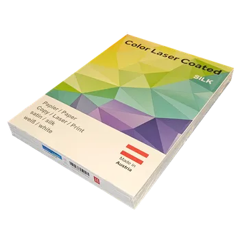Kancelářský papír Color Laser Coated Silk 200g A3, 250 listů