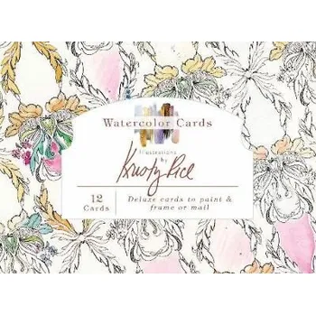 Cizojazyčná kniha Watercolor Cards - Rice, Kristy