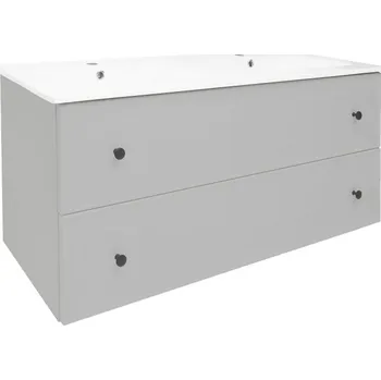 Koupelnový nábytek Forli skříňka s umyvadlem šedá FORLI120GMU