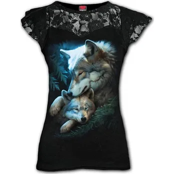 Dámské tričko Dámské tričko s vlkem SPIRAL MOTHER'S LOVE FM179262 Velikost: S