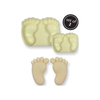 Vykrajovátko Vykrajovátka plastová - Dětské nožičky / 2 velikosti