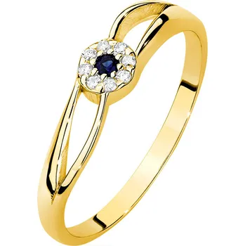 Hodinky Prsten Bonore - Zlato 585 - Safír 0-03 Ct 96460