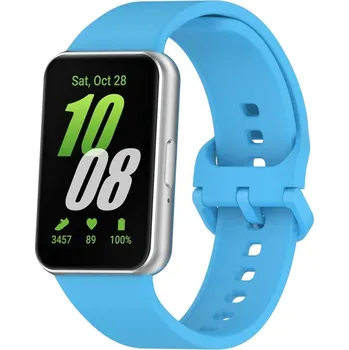 VSECHNONAMOBIL 72593 SILICONE Vyměnitelný řemínek pro Samsung Galaxy Fit3 světle modrý