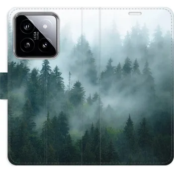 Pouzdro na mobilní telefon Flipové pouzdro iSaprio - Dark Forest - Xiaomi 14