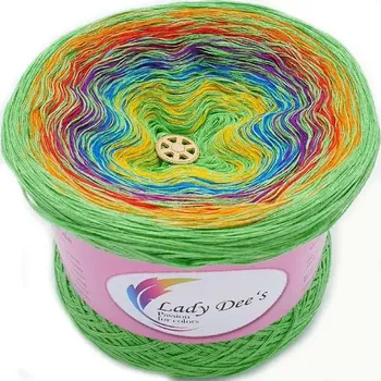Příze Crazy oase 1 4n-570m (Lady Dee's Crazy Oase 1)