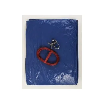 Krycí plachta Krycí plachta pro ovál 3,7 x 5,5 m - fólie 6,4 x 4,57 m-200g-m2