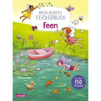 První čtění Mein buntes Stickerbuch: Feen - Leintz, Laura