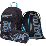 BAAGL SET 3 Skate Bluelight: batoh, penál, sáček