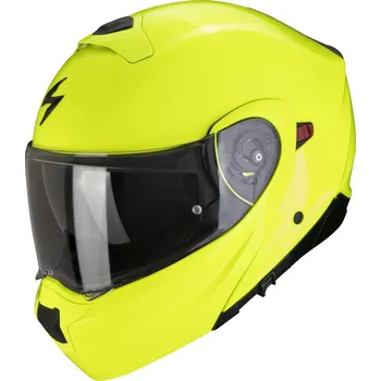 Helma na motorku Scorpion EXO-930 EVO Solid fluo žlutá XS
