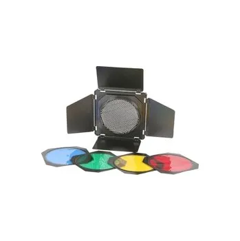 Klapky 16,5 cm + voštinový filtr + sada barevných filtrů BASIC, Terronic