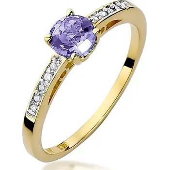 Hodinky Prsten Bonore - Zlato 585 - Tanzanit 0-5 Ct 99632