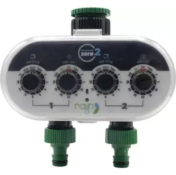 RAIN ZERO 2 - pro automatickou zálivku ze sudu (Bateriová ovládací jednotka na kohoutek nebo pro připojení na sud pracující i při minimálním tlaku (0 – 4 bar).)