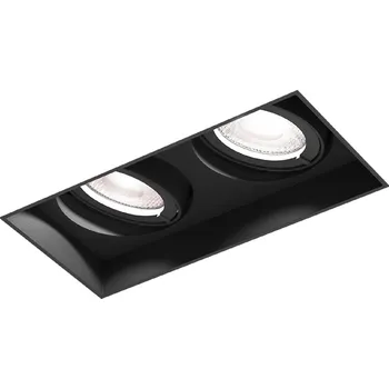 Wever & Ducré Malá bezrámečková bodovka se dvěma zdroji Strange Petit 2.0 Barva: Černá, Teplota chromatičnosti: 3000 Kelvinů, Úhel vyzařování: 56° 163571B5