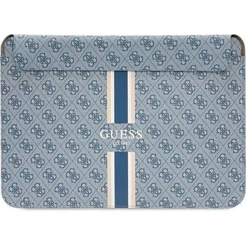 pouzdro na notebook Guess Sleeve GUCS14P4RPSB 14" Guess Notebook / Tablet 14" Sleeve Sleeve 4G Printed Stripes Blue. Exkluzivní a mimořádně elegantní pouzdro na notebook z kolekce 4G Printed Stripes je nejnovější řadou
