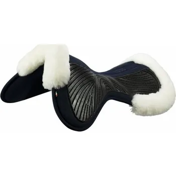 Podložka pod sedlo Acavallo Contact Gel&Memory Wool Černá/bílá