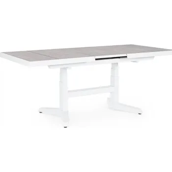 Zahradní stůl BIZZOTTO Rozkládací zahradní stůl ROBERT 143/183x88 cm světlý 0663350