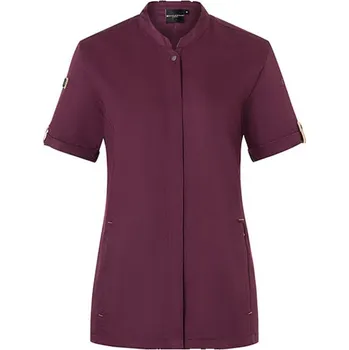 Gastro oděv Karlowsky Dámská gastro košile KY135 Aubergine (ca. Pantone 5185C) 40