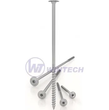 Vrut TBS Vruty pro dřev. TH T40 10 x 300 ZB Balení: 50 ks AGBAK10300BRO1