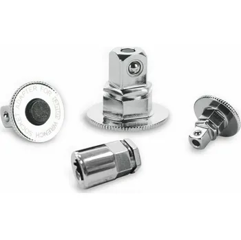 Bit Fortum 4720901 | Sada adaptérů k ráčnovým klíčům 1/4″, 3/8″, 1/2″, HEX - 4-dílná