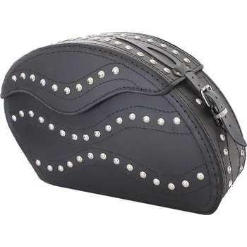 Zavazadlo na motocykl Kožené brašny na motorku Chopper RSA-15B