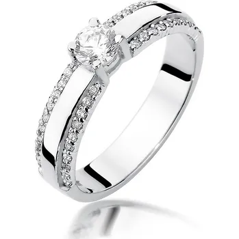 Hodinky Prsten Bonore - Bílé Zlato 585 - Diamant 0-25 Ct 116239