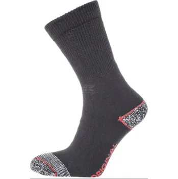 Pánské ponožky Pracovní ponožky Kramp Original, černé, vel. 43-46, 3 páry - odolné a pohodlné