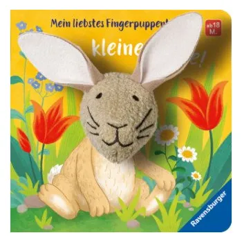První čtění Mein liebstes Fingerpuppenbuch: Hallo, kleiner Hase! – Christine Faust (DE)