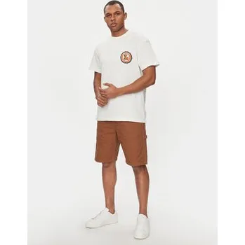 Lee Šortky z materiálu Carpenter 112349191 Hnědá Relaxed Fit 29