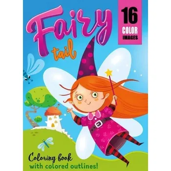 Set školních potřeb Kolorowanka A4 16 obrazków W bajce