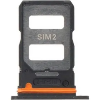 Náhradní díl pro mobilní telefon Xiaomi Redmi Note 13 PRO 5G držák SIM karty černý