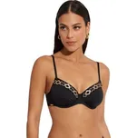 Dámské nevyztužené plavky Selmark BL311 Musha Cay PODPRSENKA černá 80E