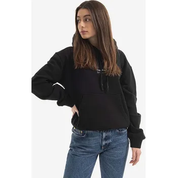Dámská mikina Bavlněná mikina Tom Wood Eden Hoodie 22191.975, S, černá, 99X
