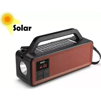 Univerzální solární nabíječka SFP-R31/5W Solární nabíječka multifunkční zařízení (Solární nabíječka osvětlení rádio MP3 přehrávač )