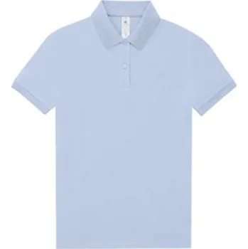 Dámské tričko B&C Dámské polo triko PW461 Blush Blue XL