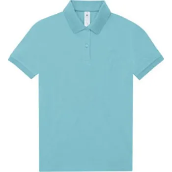 Dámské tričko B&amp;C Dámské polo triko PW461 Meta Turquoise S