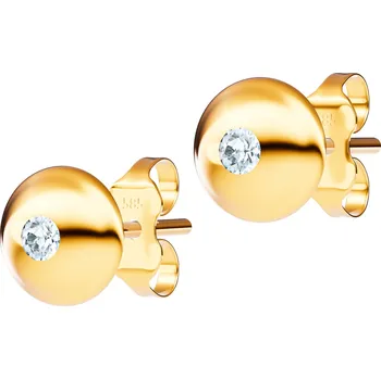 Hodinky Náušnice Bonore - Zlato 585 - Kubický Zirkon 145928