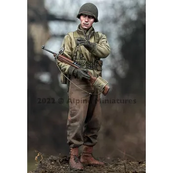 Plastikový model Alpine Miniatures 1/35 WW2 US Infantry NCO