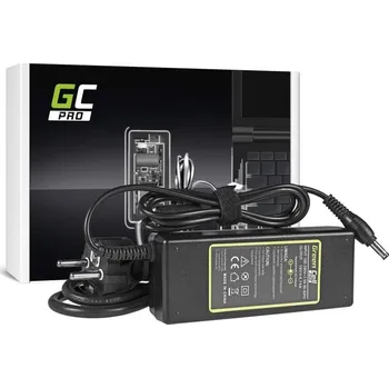 Adaptér k notebooku GreenCell AD21P adaptér 90W pro Samsung NP-P50, P60, M70 - kulatý konektor Nabíječka vyrobená z materiálů vysoké kvality, značky Green Cell. 90W, 19.5V/4.74A Součástí balení je napájecí kabel do sítě