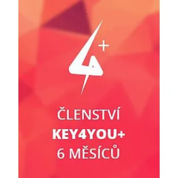 Počítačová hra Key4You+ Členství (6 měsíců) PC – digitální verze - Hraj již za pár minut