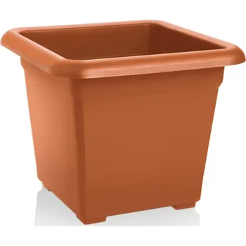 Květináč Květináč Quattro 40x40 cm - terakota PLASTKON