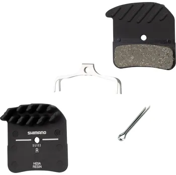 Brzda na kolo SHIMANO destičky brzd SH H03A polymer s pružinou +chladič